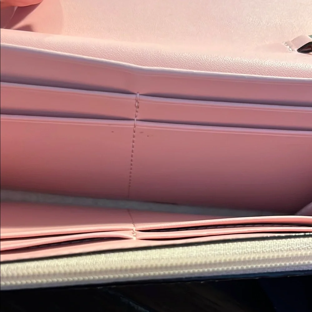 Kate Spade Pink and Gold Bow Clutch - Picture 14 of 16